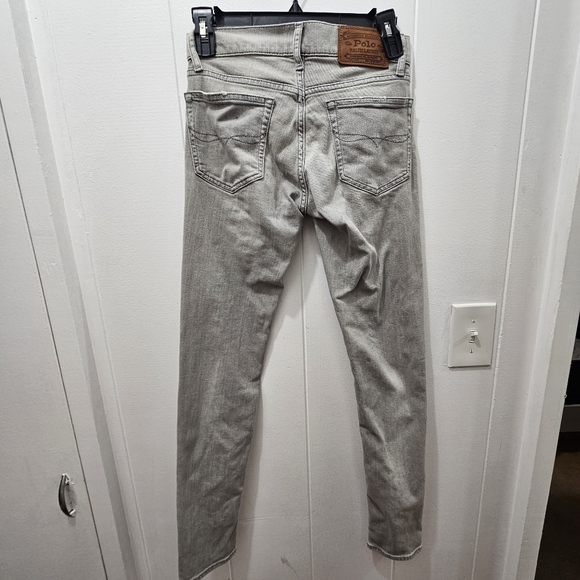 Womens Polo Ralph Lauren Tompkins Skinny Gray Jeans Size 26 - Picture 3 of 12